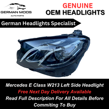 Mercedes Benz Headlights